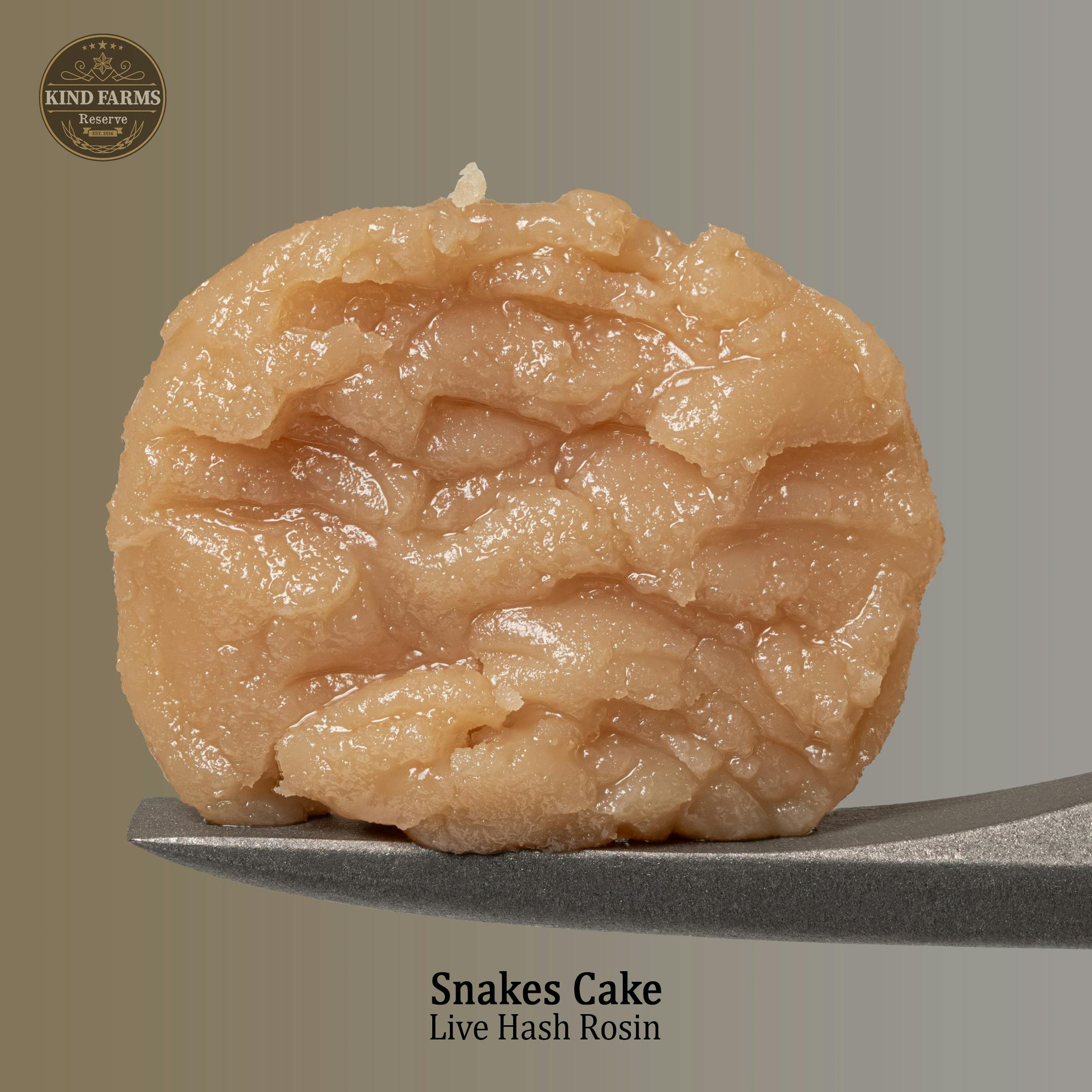 Snakes Cake Bx1 (Snake Lite - HoneySticks Cut) 1g Live Hash Rosin ...