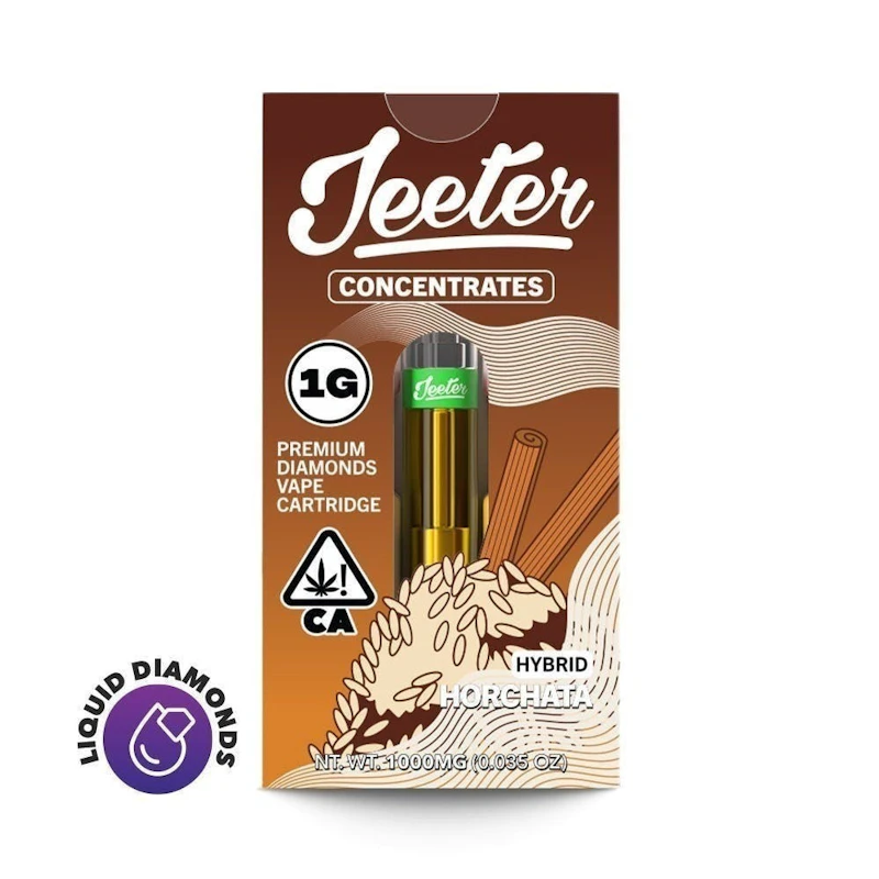 Jeeter Horchata · Premium Diamonds Cartridge · 1g, Cartridges