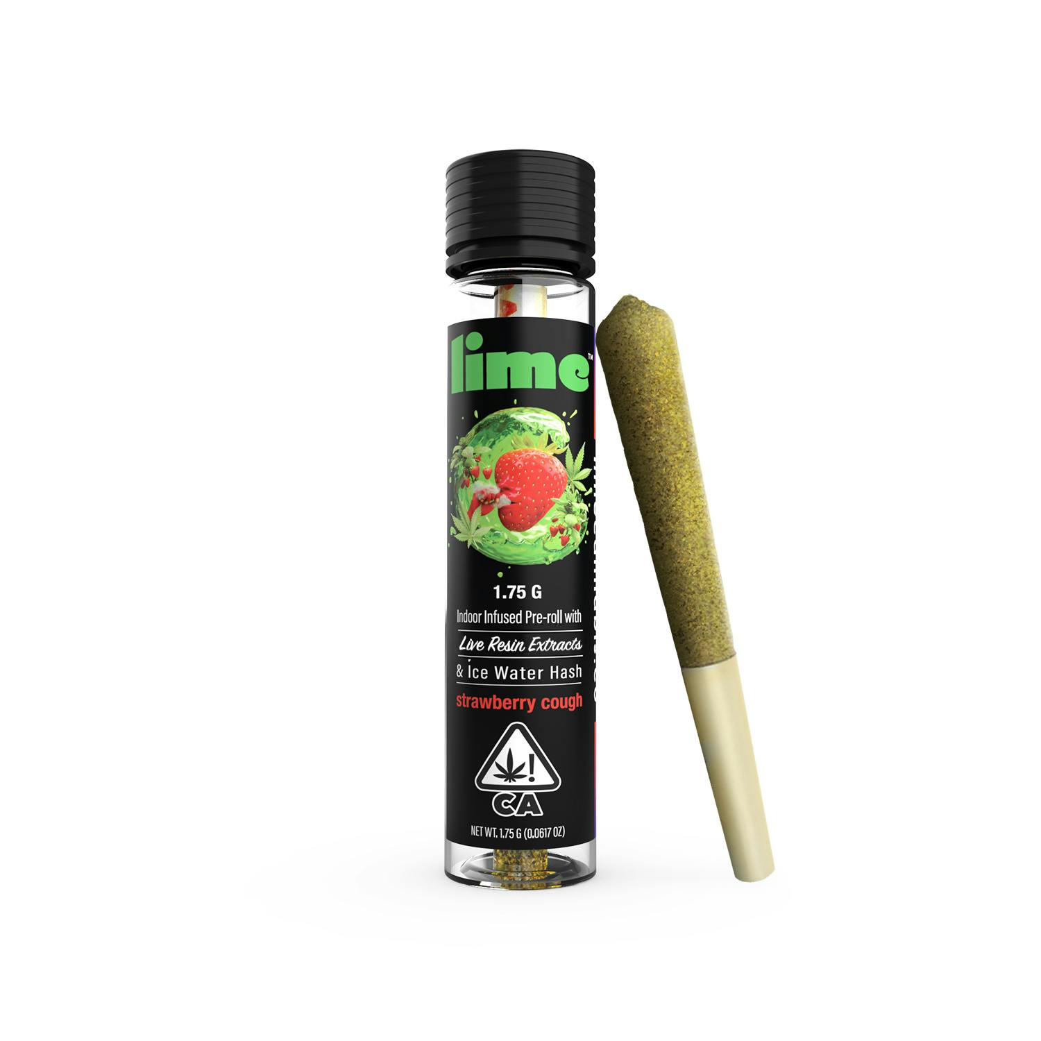 Lime — Strawberry Cough