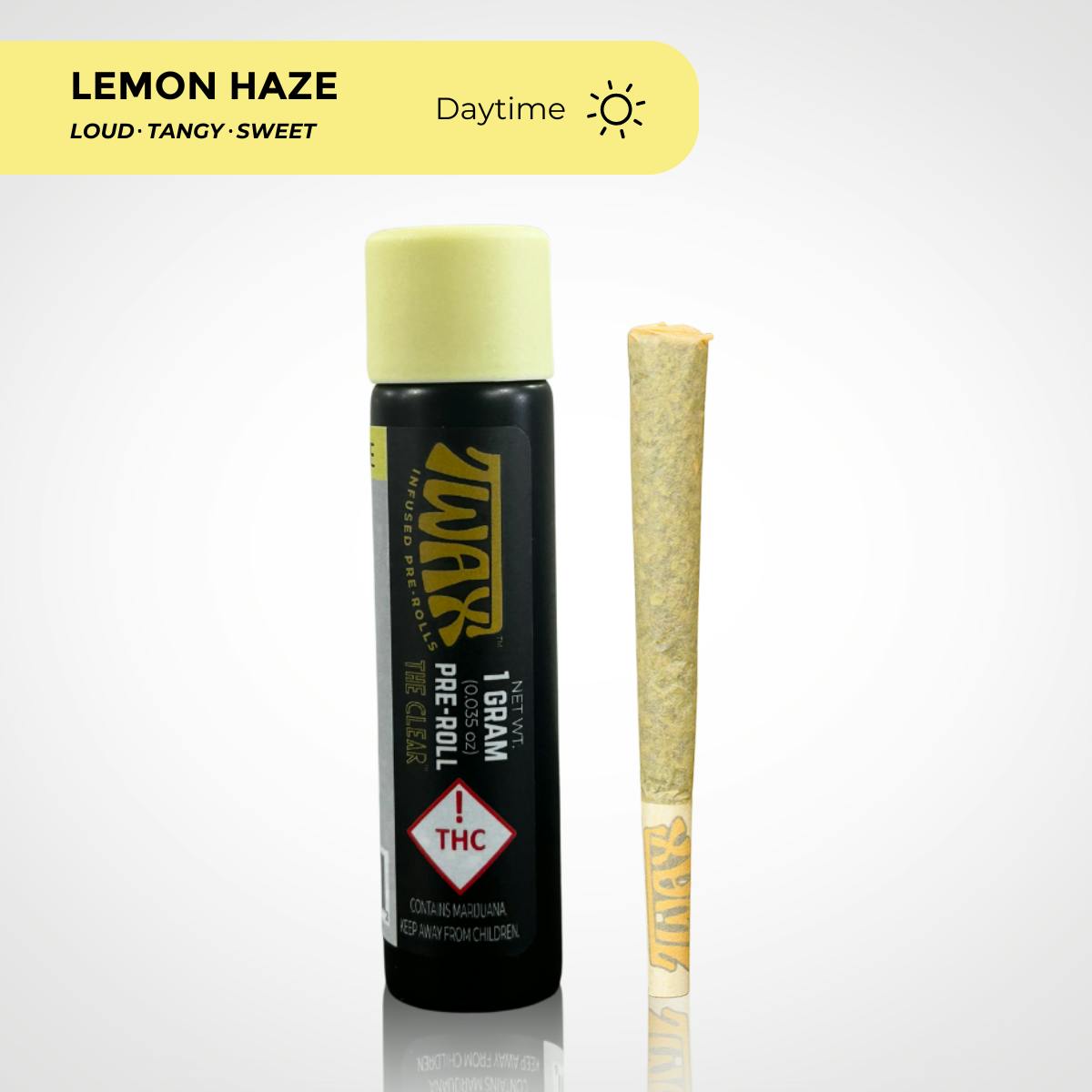 Twax Infused Pre-roll 1.25g | Lemon Haze