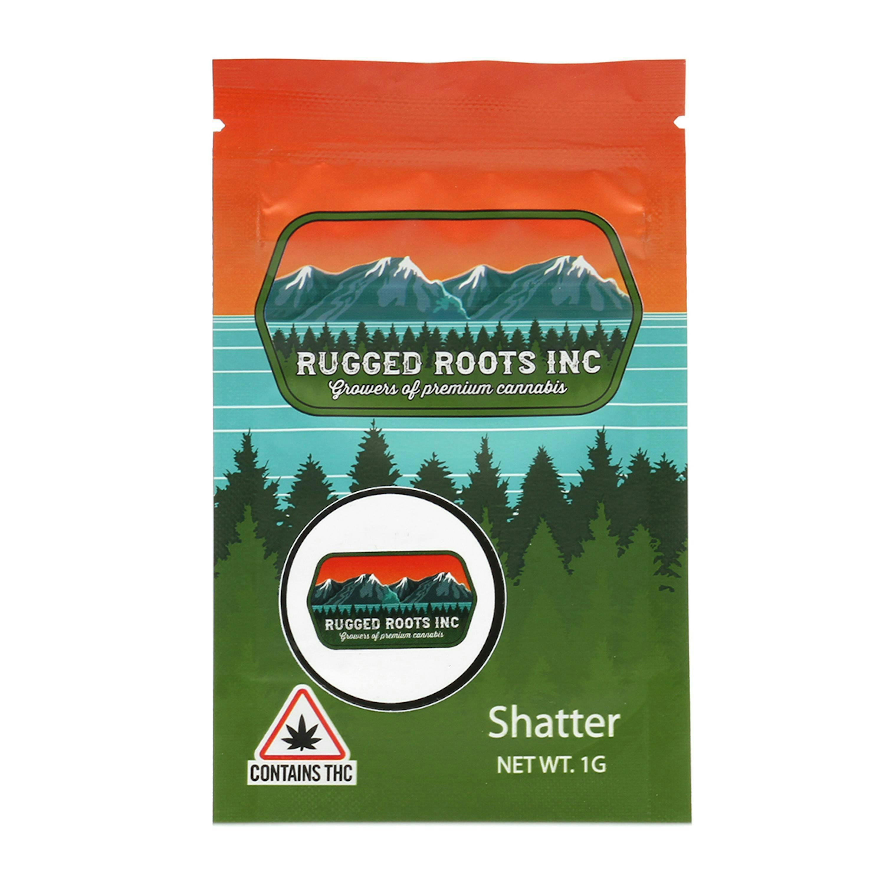 Rugged Roots - Shatter Mac 1g at Sunday River Botanicals