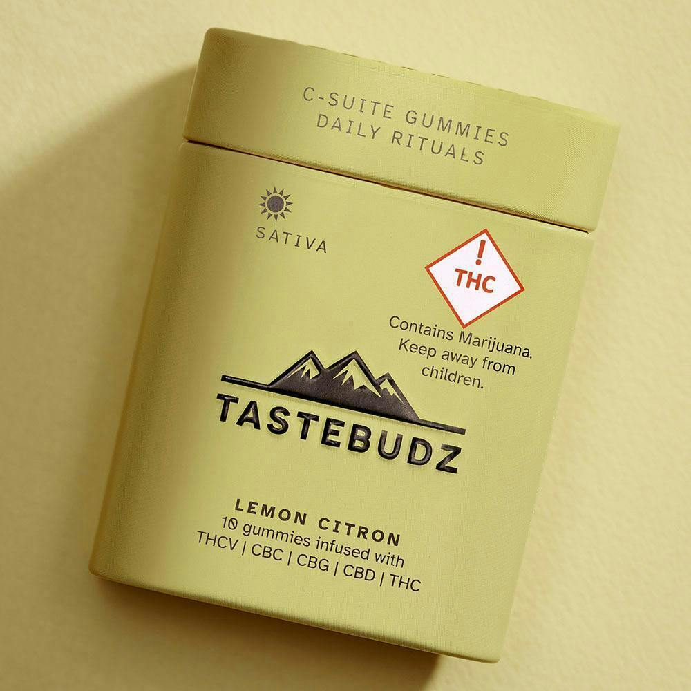 Lemon Citron Daily Rituals Rosin Gummies | THCV | CBC | CBG | CBD | THC | by TasteBudz