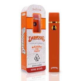 DABWOODS 1 GRAM ALL IN ONE DEVICE SOUR DIESEL