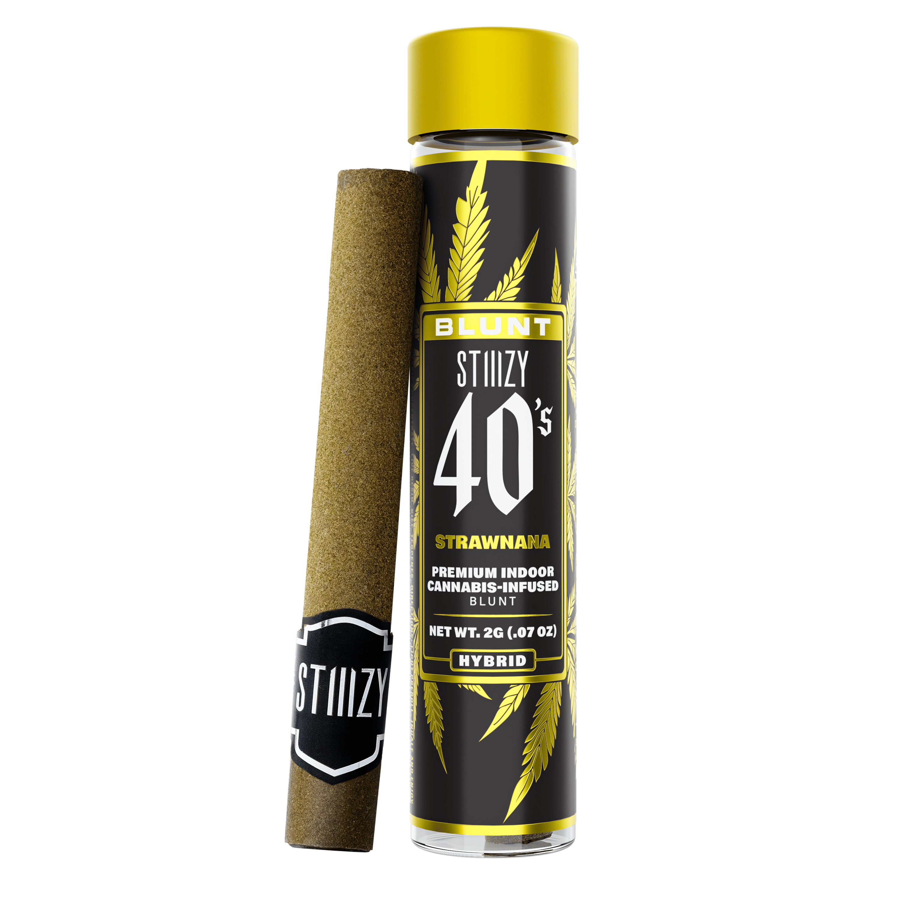 STIIIZY - STRAWNANA - 2G 40's Infused Blunt — Infused Pre-Rolls