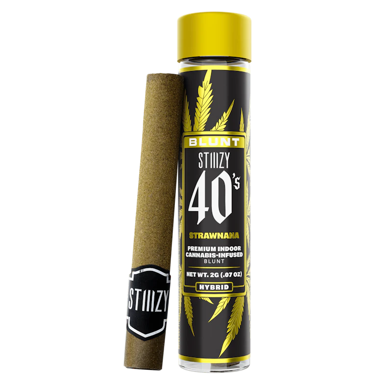 STIIIZY - STRAWNANA - 2G 40's Infused Blunt, Infused Pre-Rolls