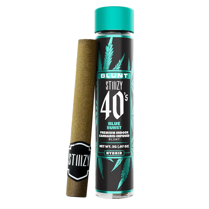STIIIZY - BLUE BURST - 2G 40's Infused Blunt, Infused Pre-Rolls