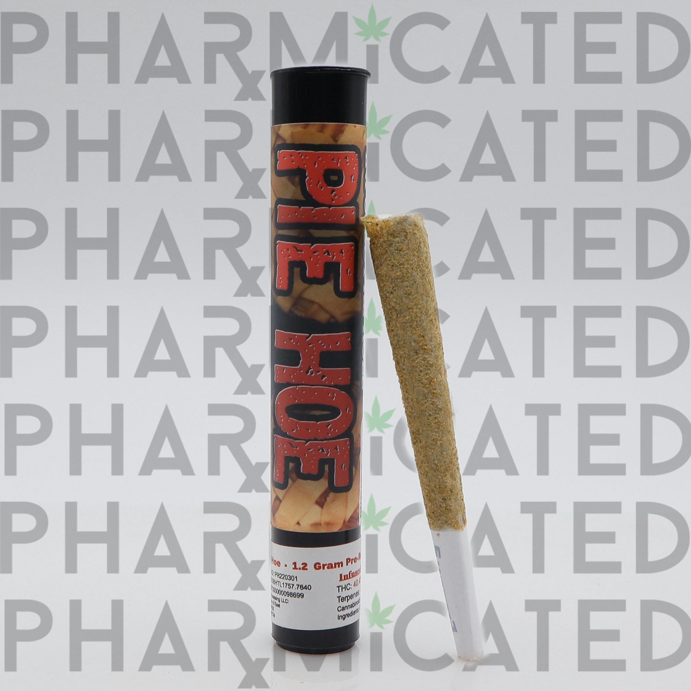 INFUSED - PhD 1.2g Pre-Roll - Pie Hoe (H)