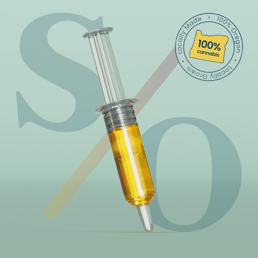 Indica Distillate Syringe - 1000mg by Single Origin