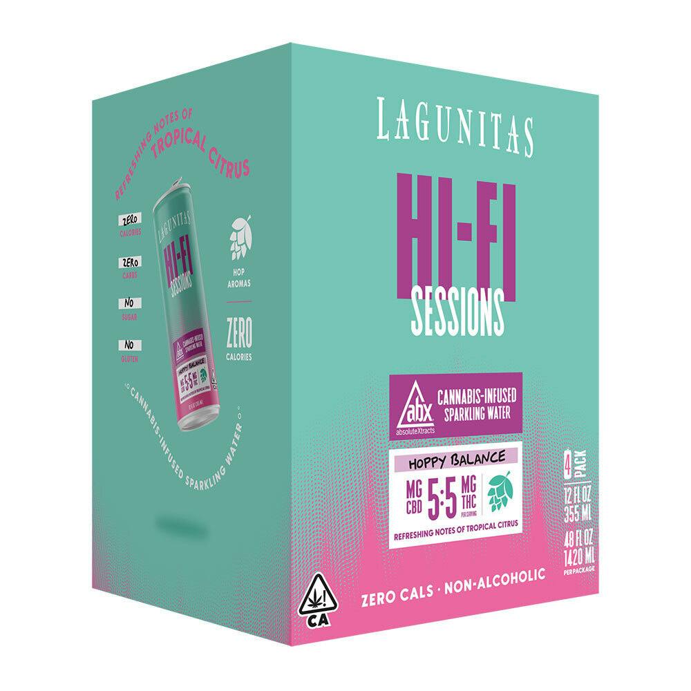 Hi-Fi Sessions - Hoppy Balance 5mg THC:5mg CBD 4-pack