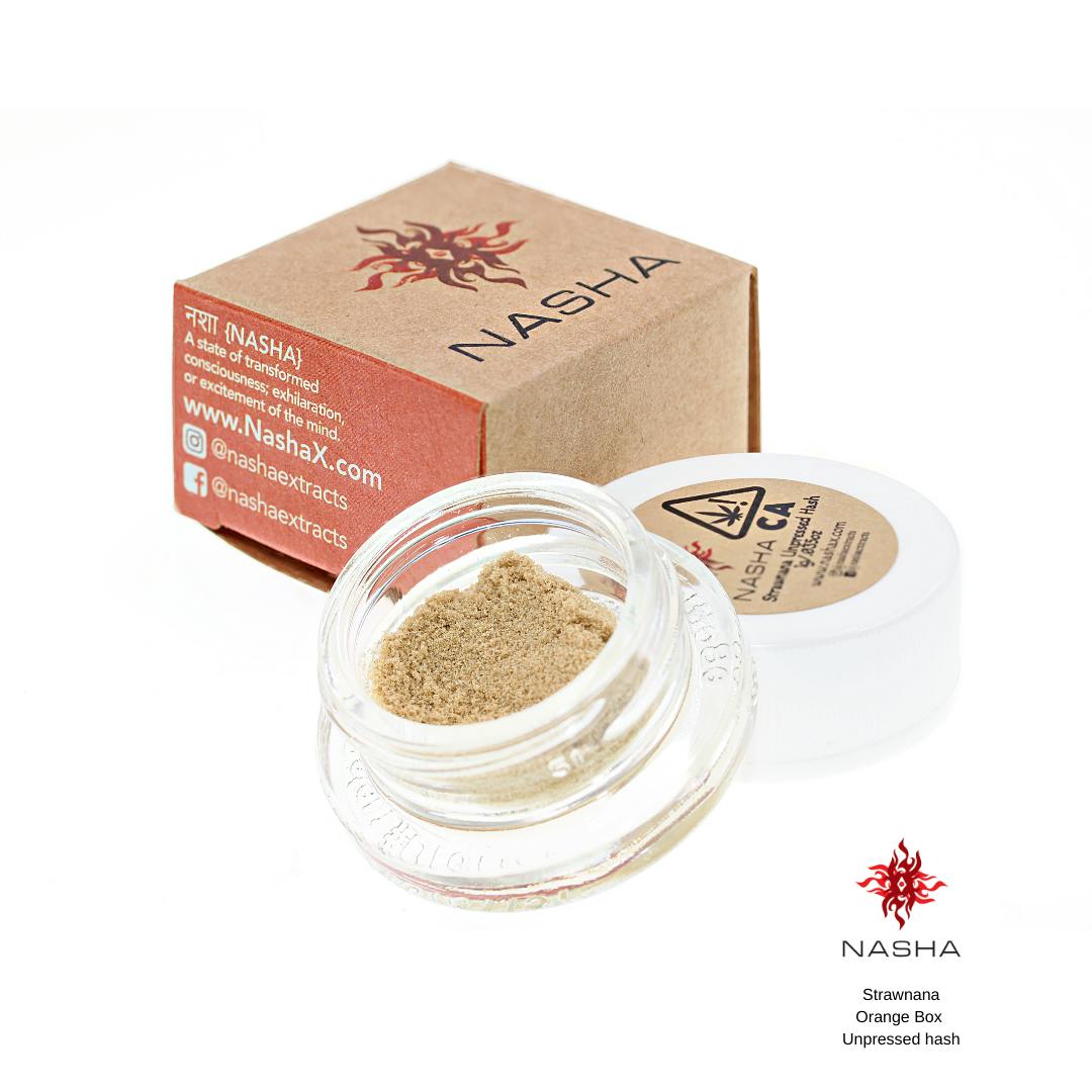 Strawnana Orange Unpressed Hash