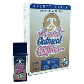 22K - Frosted Oatmeal Cookies 1.0ml POD