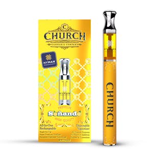 CHURCH CANNABIS CO. - Church x Hyman Sonando 1g All-In One Rechargeable Disposable