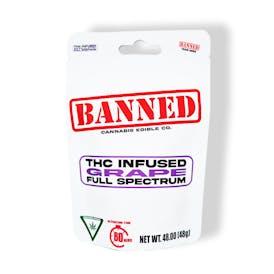 GRAPE GUMMY CLUSTERS 200MG | 4 PACK
