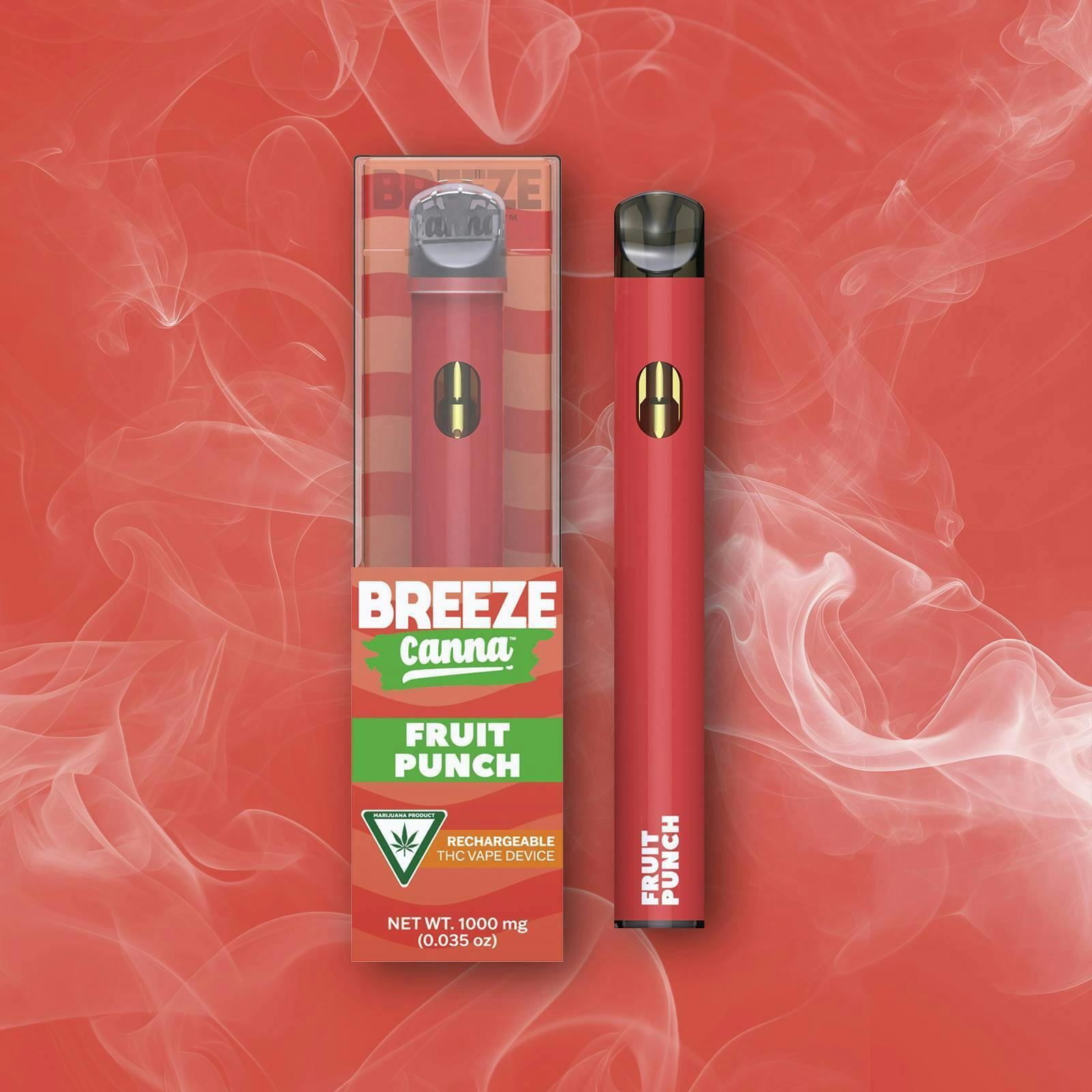 BREEZE Canna | Fruit Punch | Classic PLUS Disposable | 1g