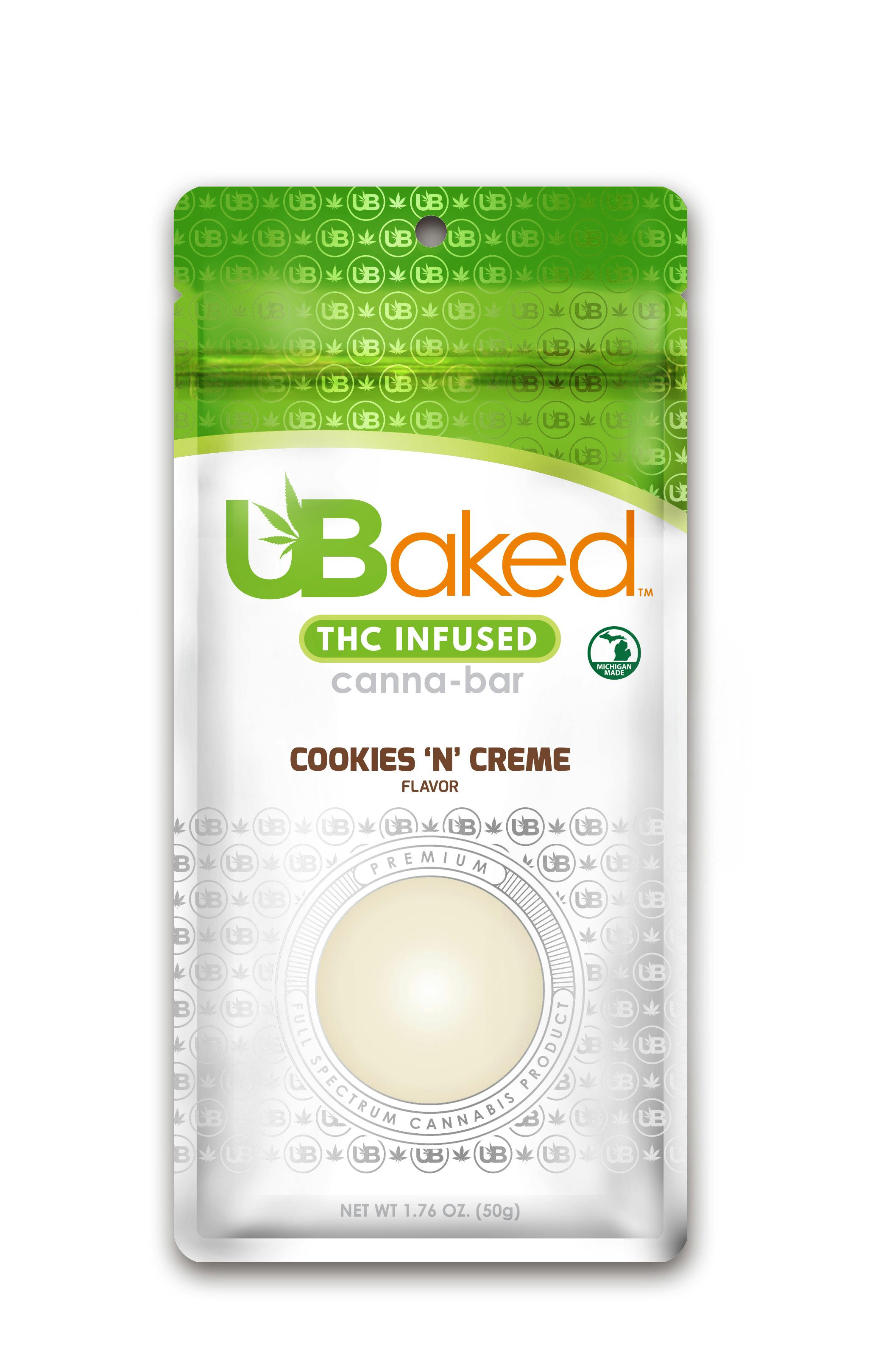 Cookies 'N' Creme Chocolate Bar | 200mg
