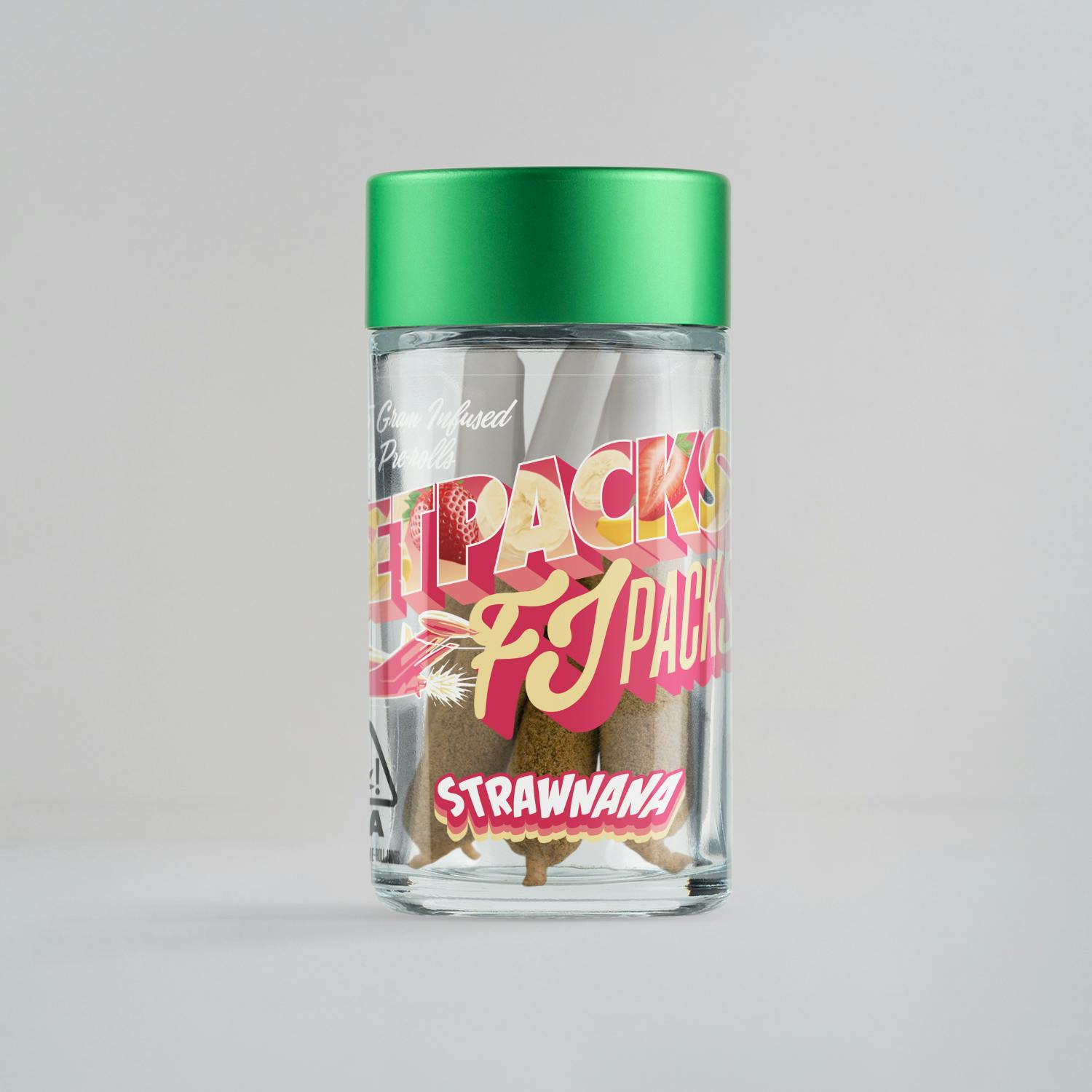 Strawnana FJ-Packs (0.5G THCA Infused Pre-Roll 5 pack)
