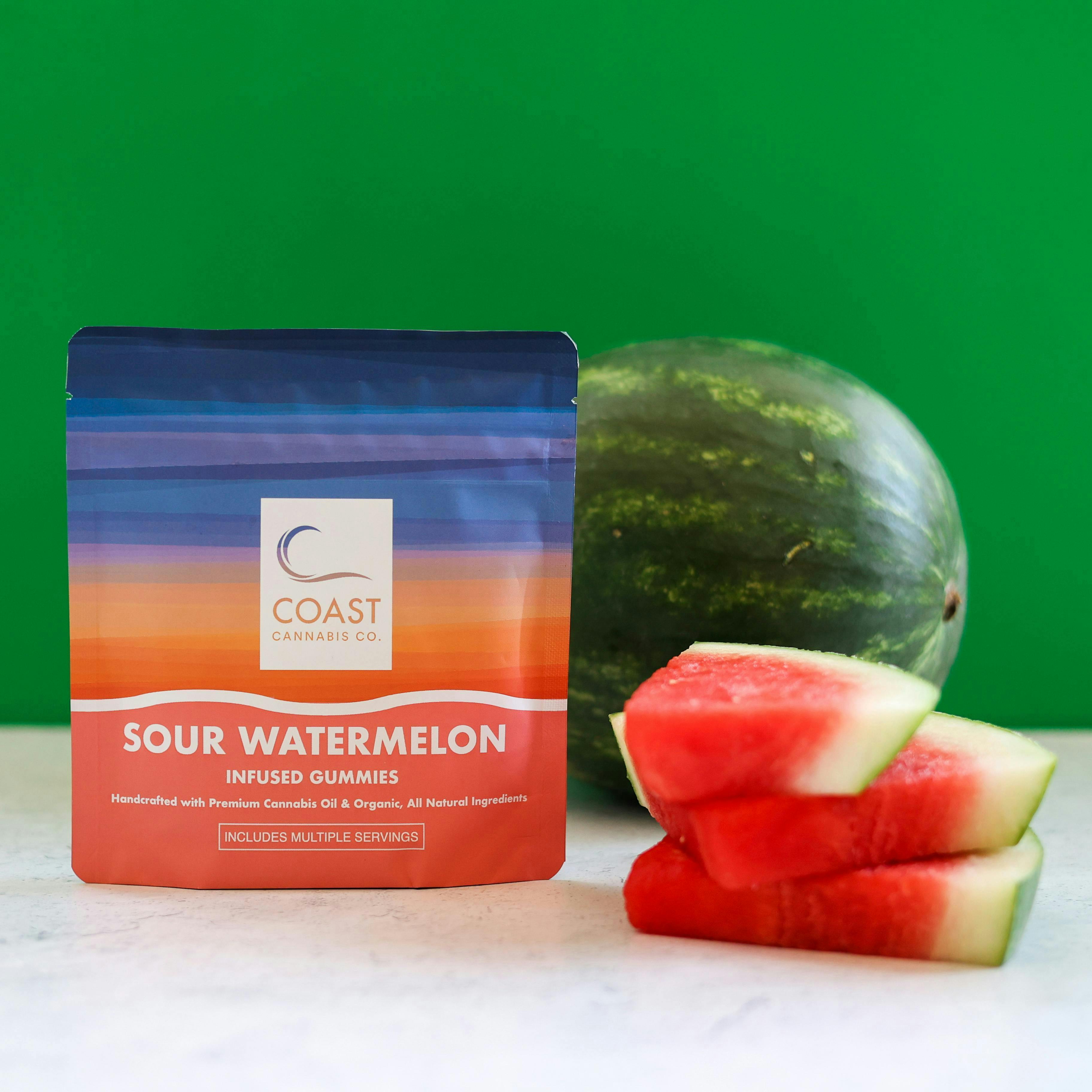 Coast Cannabis Co. | Sour Watermelon | Gummies by Coast Cannabis Co.