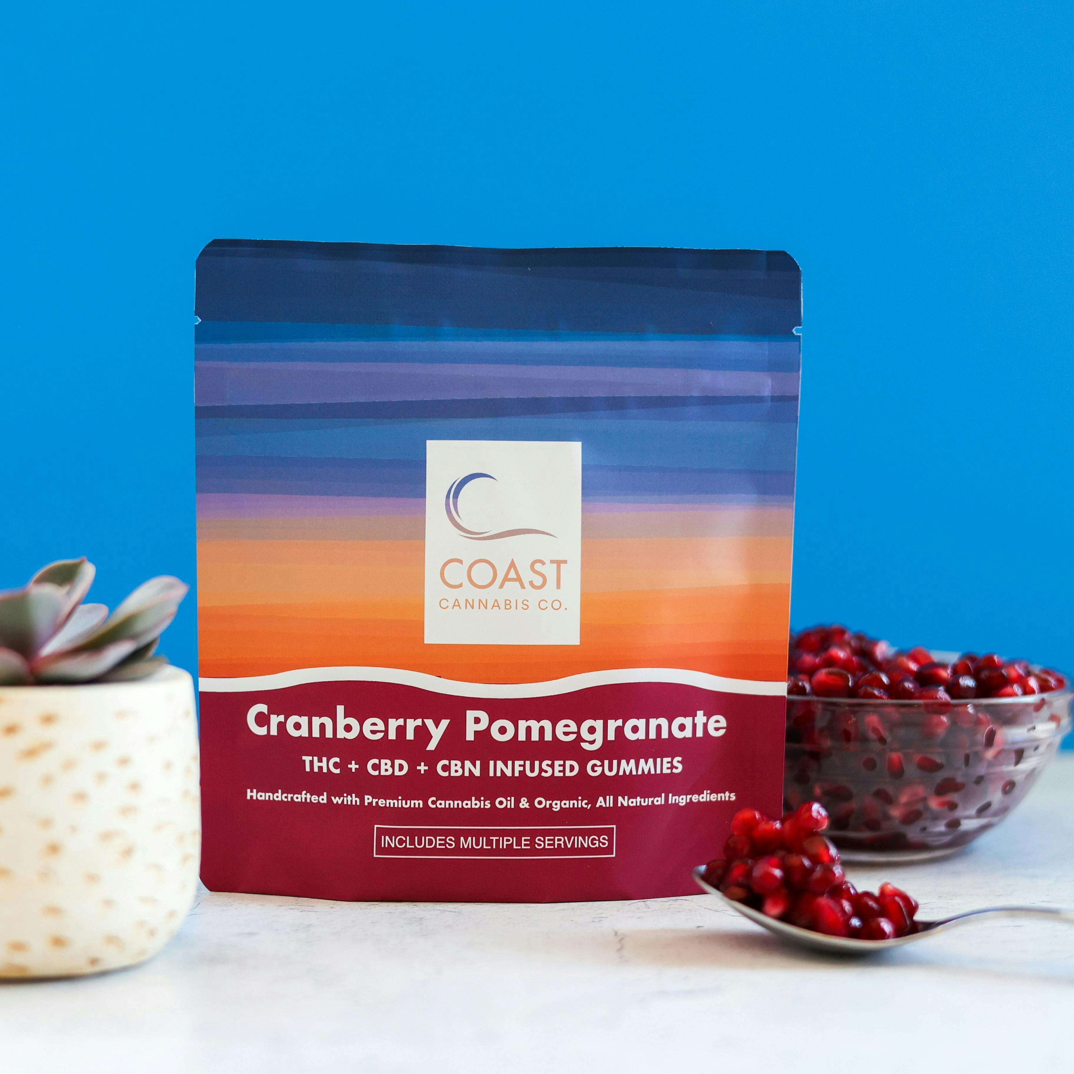 Coast Cannabis Co. | Cranberry-Pomegranate | Gummies by Coast Cannabis Co.