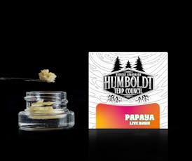 Humboldt Terp Council | Live Rosin Papaya 1g