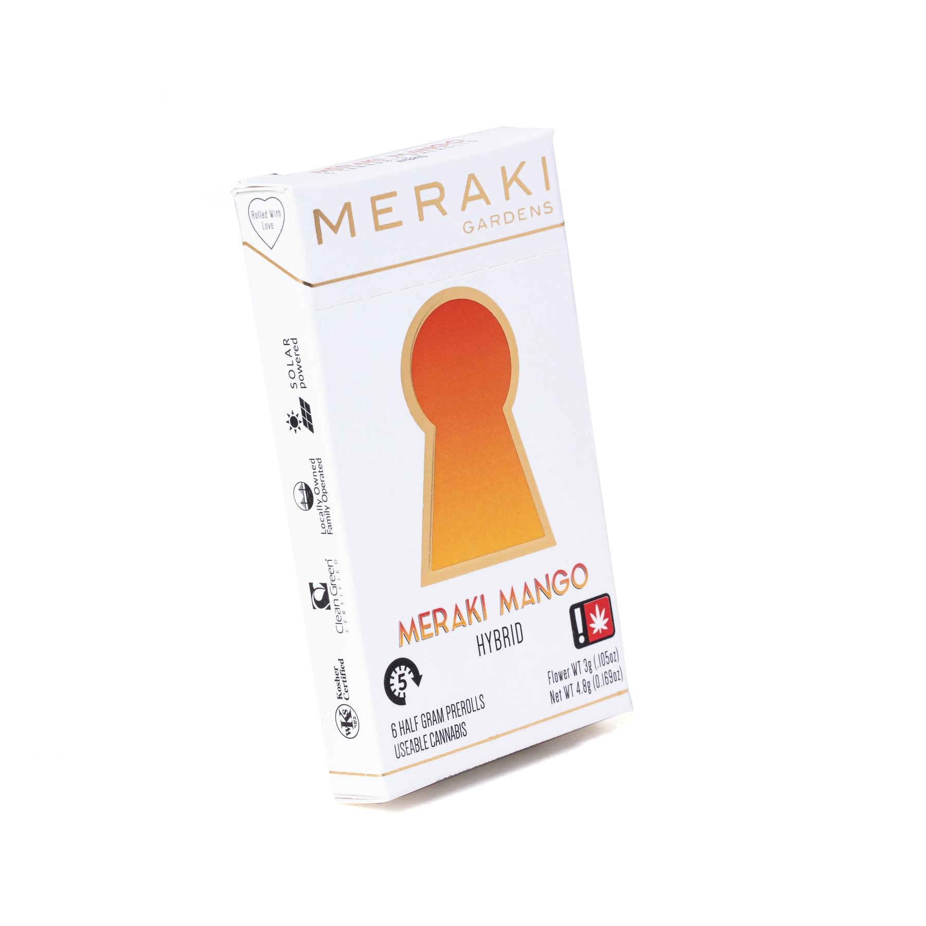 Meraki Gardens | Meraki Mango | 0.5g Pre Roll 6ct by Meraki Gardens