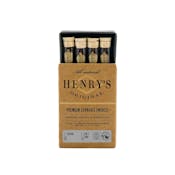 HENRY'S - Prerolls - Ritual - 10:1 - CBD:THC - 4PK - 2G