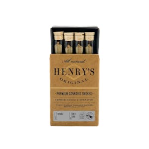 Henrys - HENRY'S - Prerolls - Ritual - 10:1 - CBD:THC - 4PK - 2G