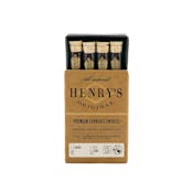 Henry's | Coast 2:1 CBD  | 4-Pack Pre-Rolls (.5g each) 2g
