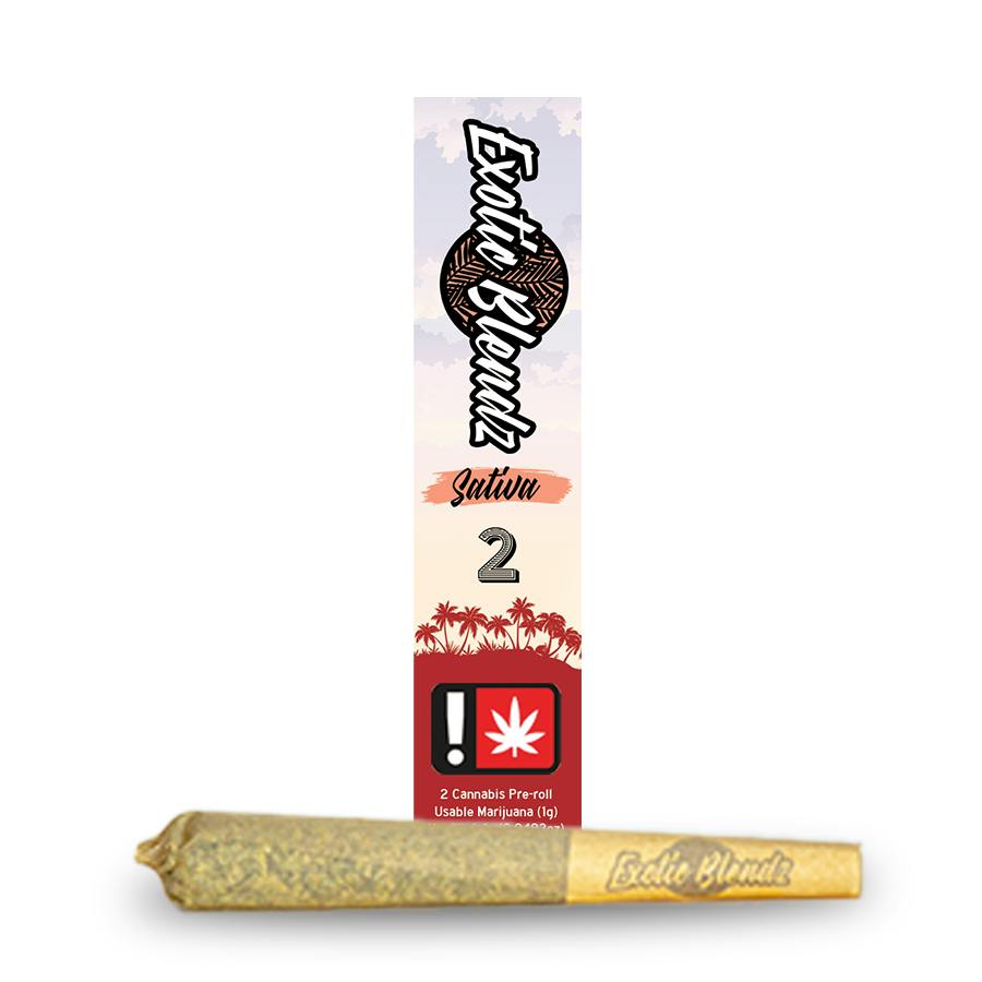 Exotic Blendz Sativa 2-pack