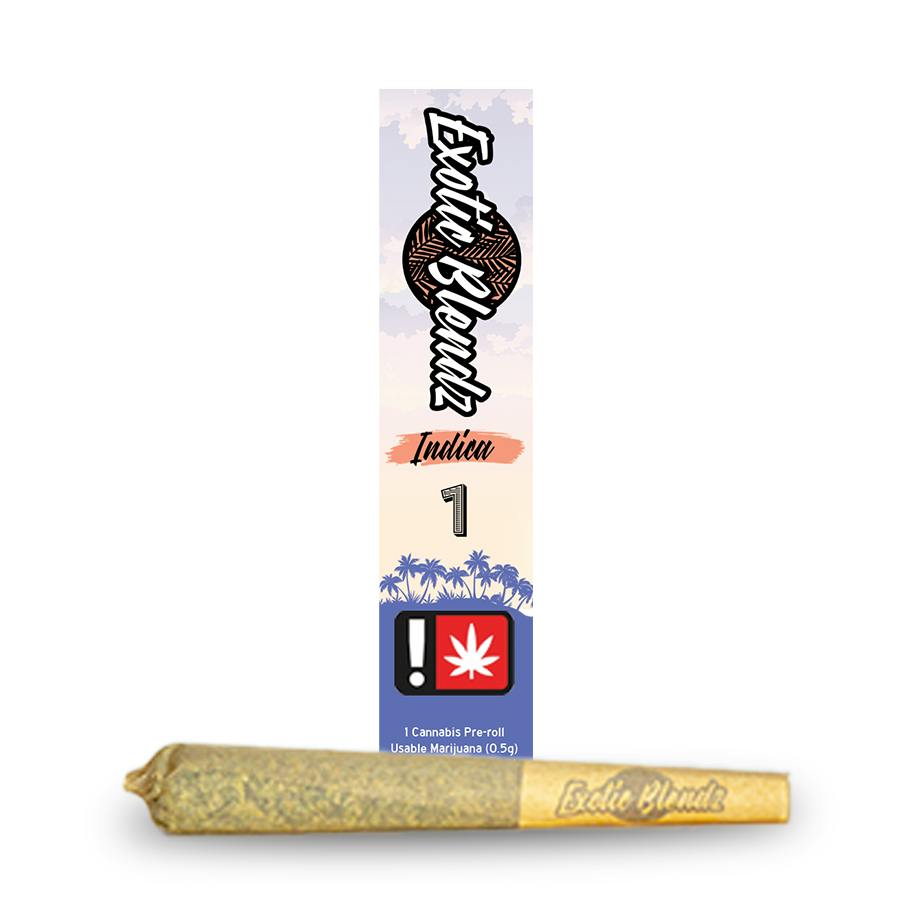 Exotic Blendz Indica 1-pack