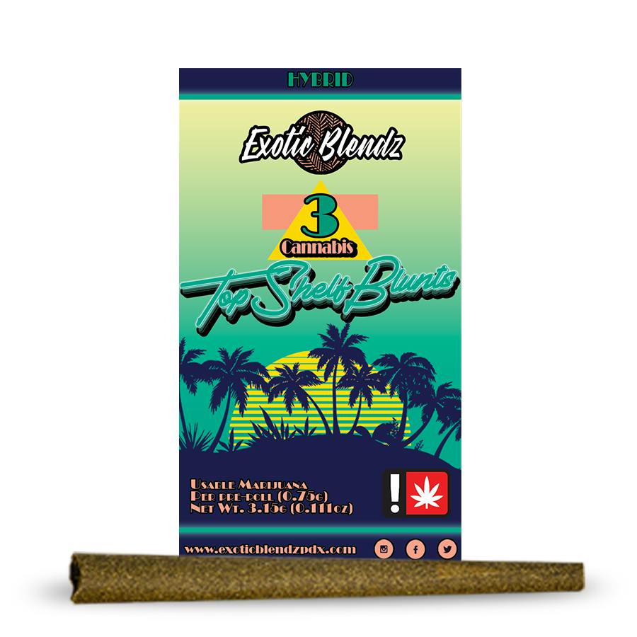 Exotic Blendz Hybrid 3-pack Blunts