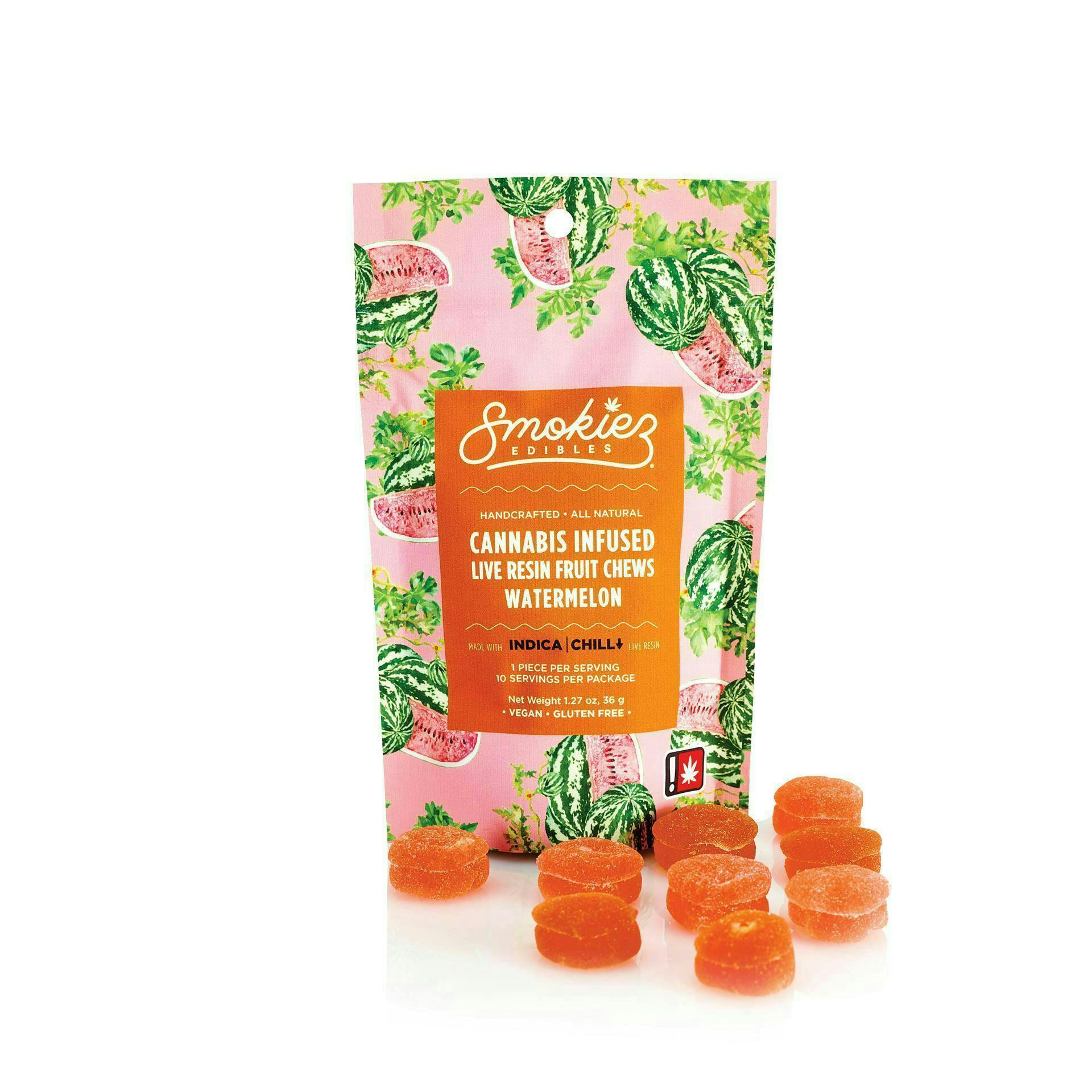 Smokiez Edibles: Watermelon Fruit Chews