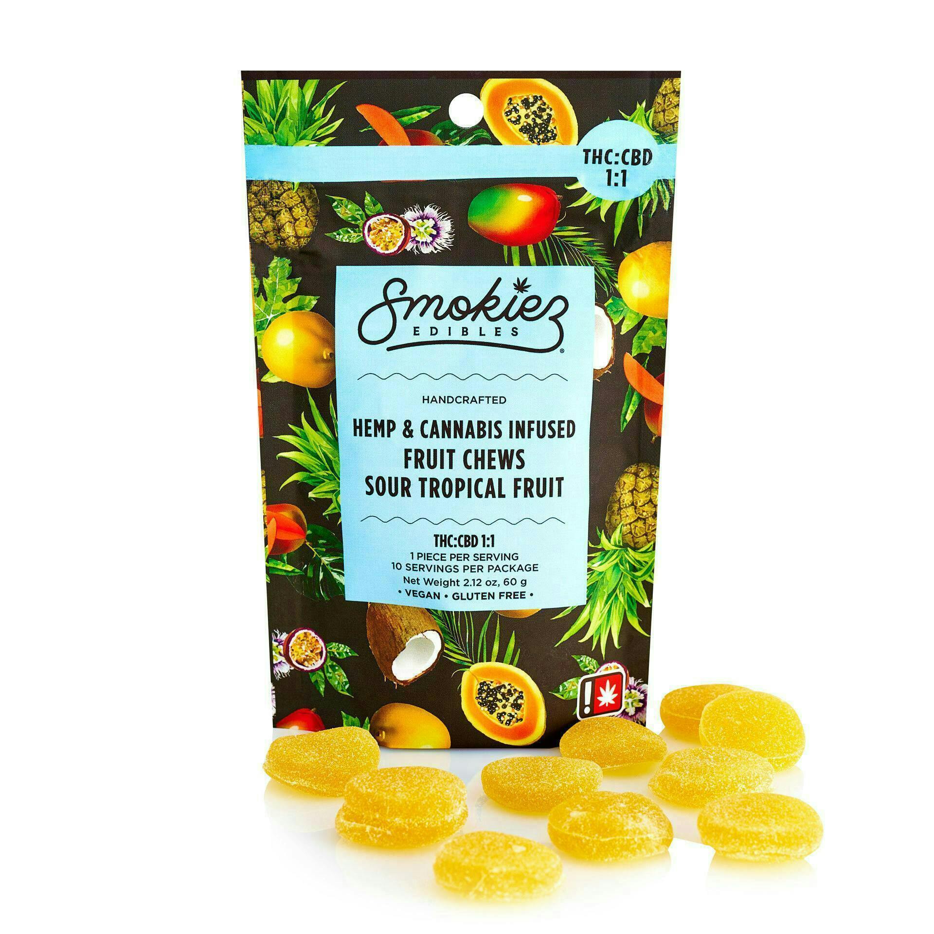 Smokiez Edibles: Sour Tropical Fruit