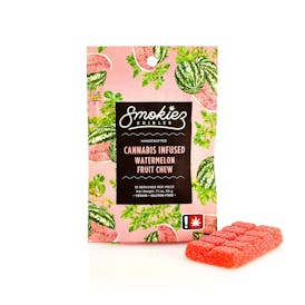 Watermelon Hybrid 100mg THC Scored Single Fruit Chew - OR