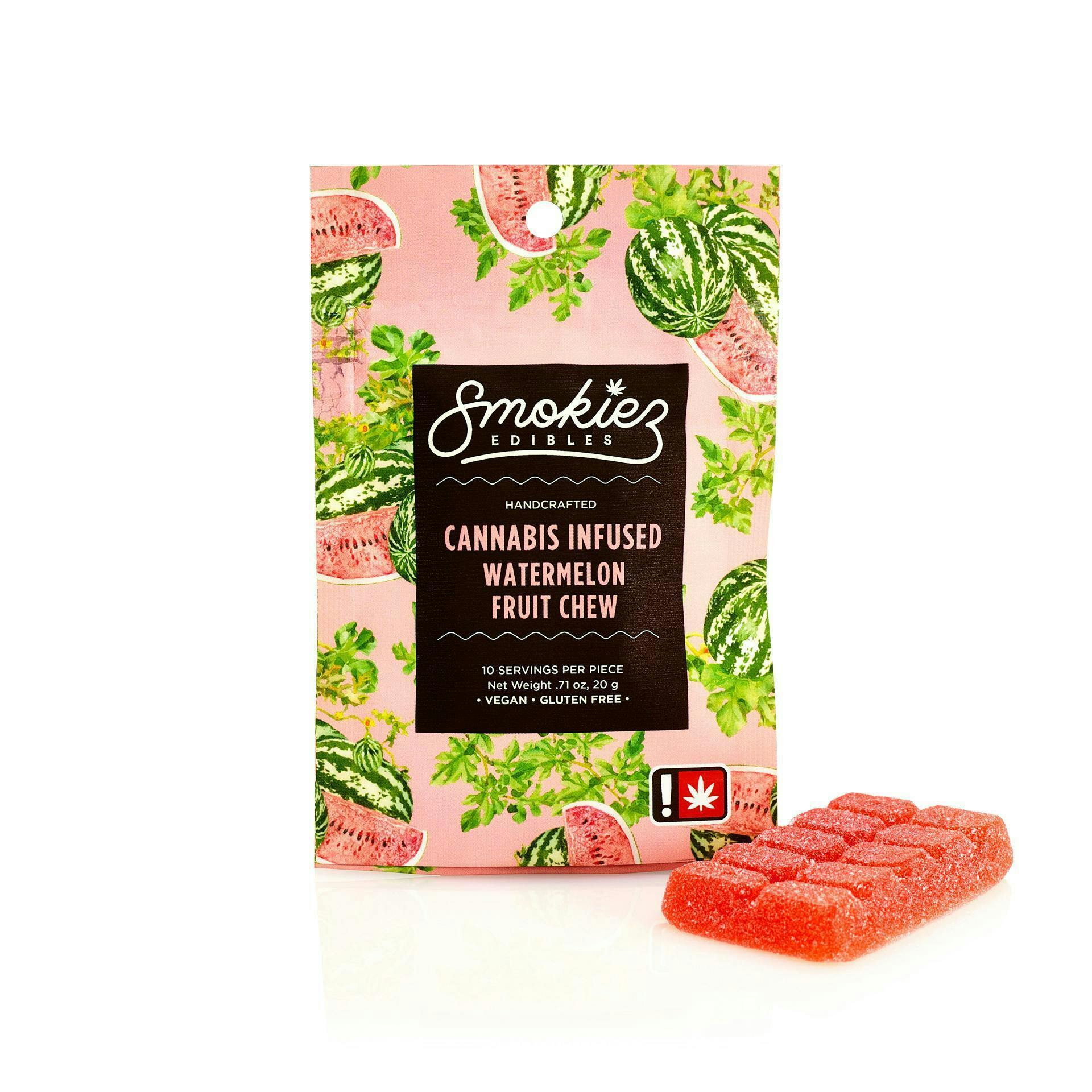 Smokiez Edibles: Watermelon Fruit Chew