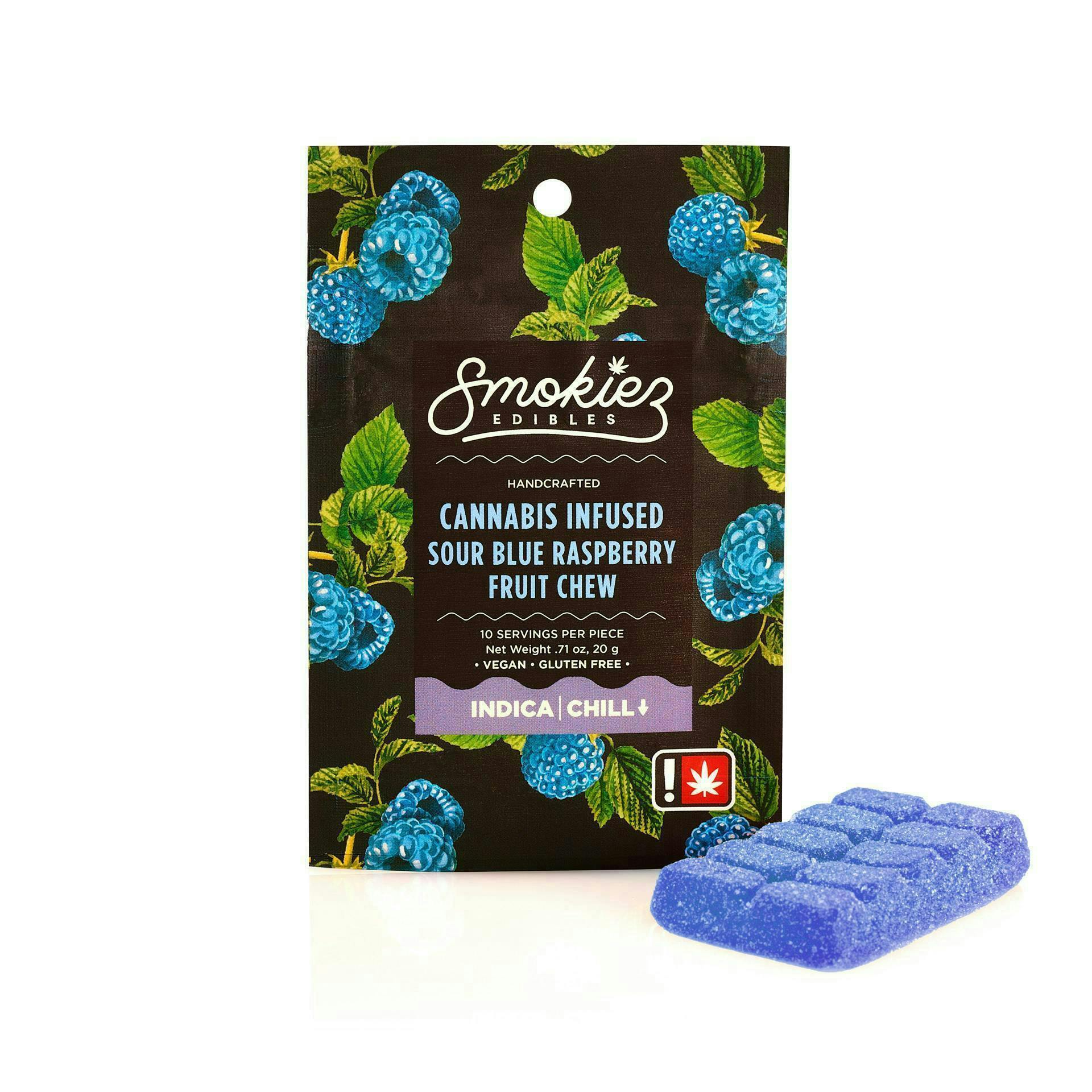 Smokiez Edibles: Sour Blue Raspberry