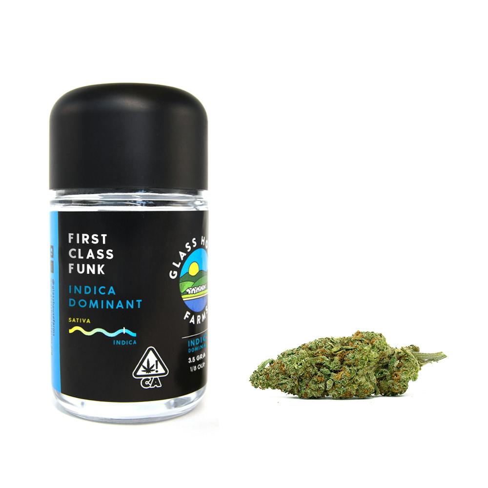 First Class Funk [3.5g Jar] - Glass House Farms