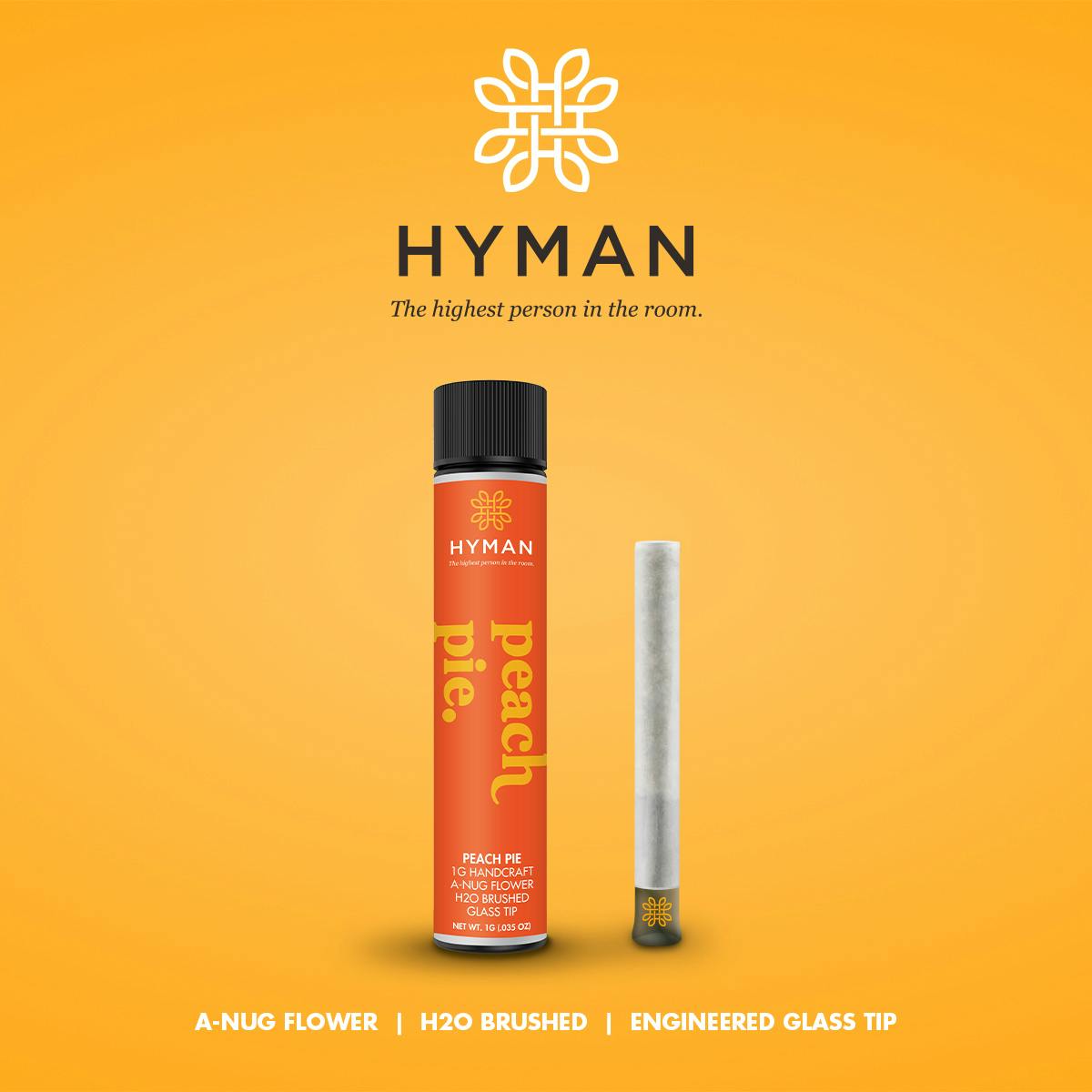 HYMAN Peach Pie 1G Handcraft HYMAN REC Weedmaps