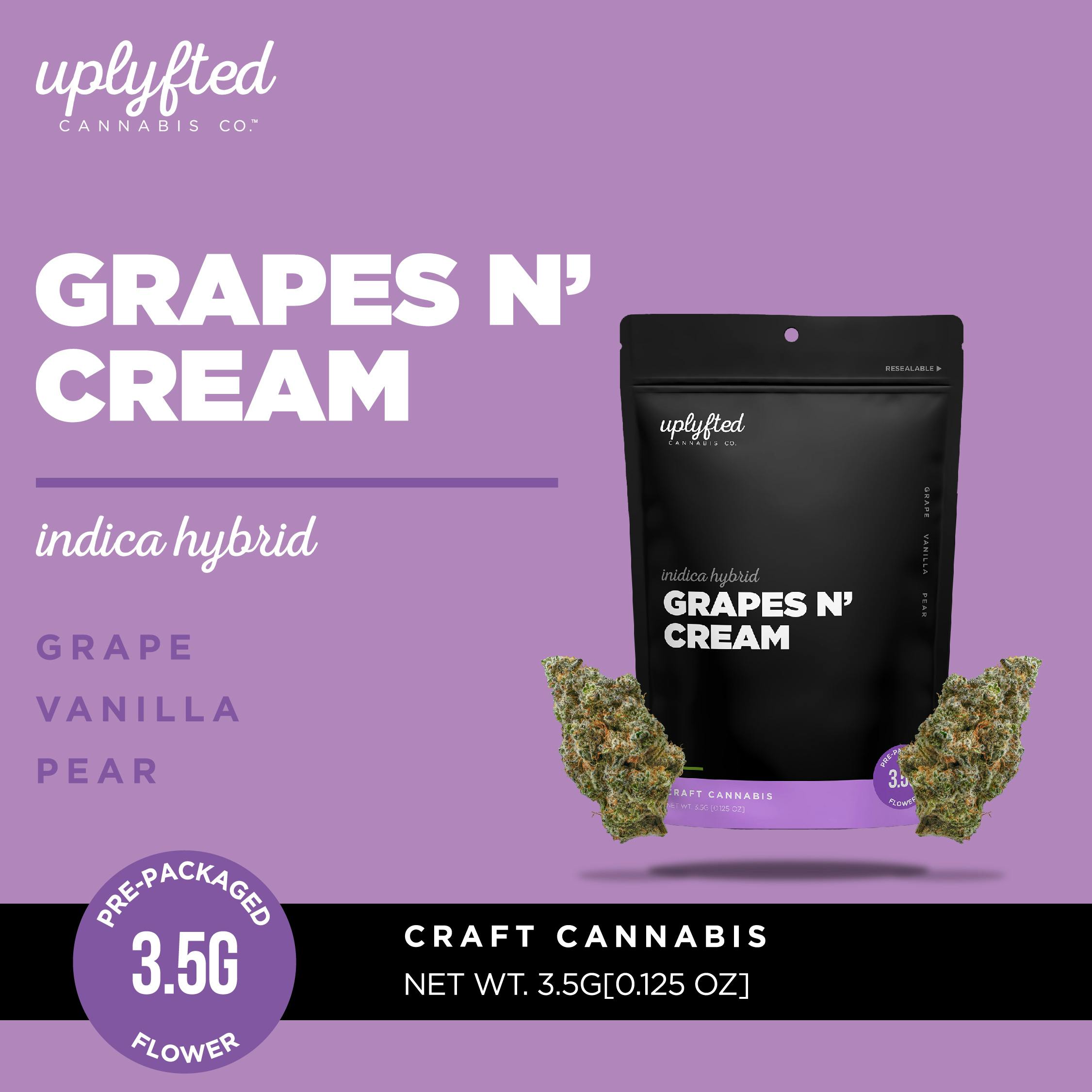 Grapes N' Cream | Buds | 3.5g