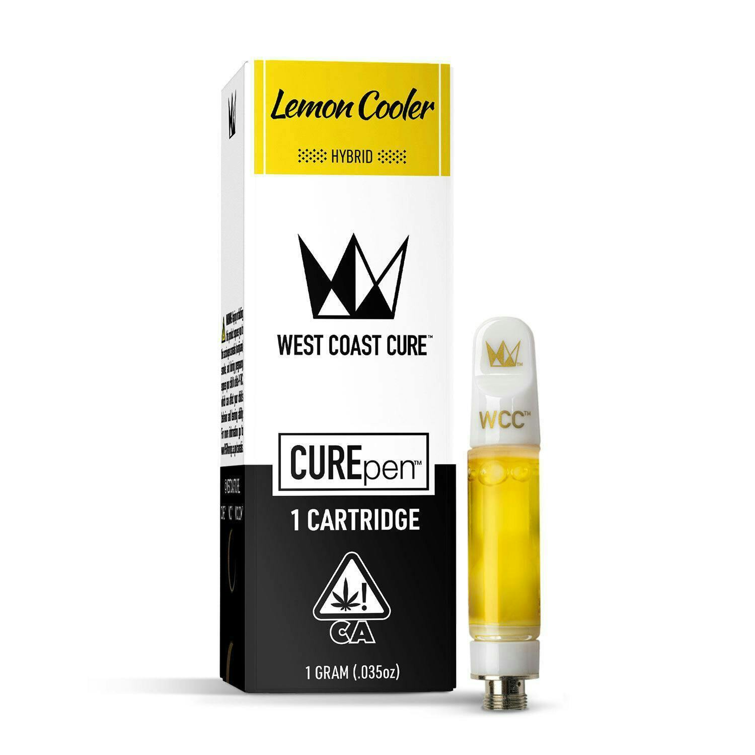 Lemon Cooler CUREpen Cartridge - 1g - West Coast Cure