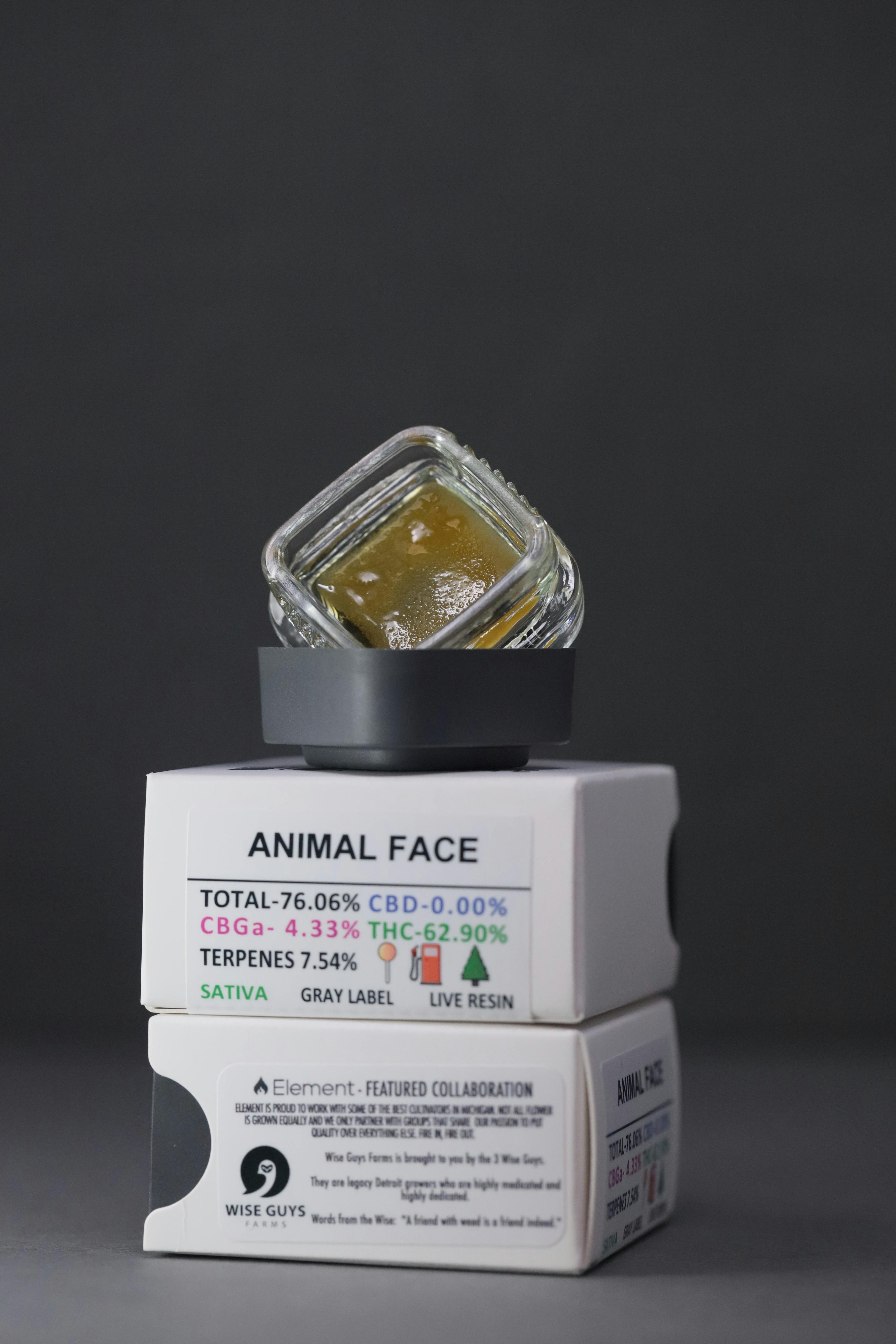 Element Live Resin 1G - Animal Face