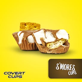 S'mores Cups - 100MG Chocolate Cups - Covert Cups - REC