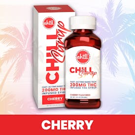 Cherry | 200MG THC Syrup | Chill Medicated | REC