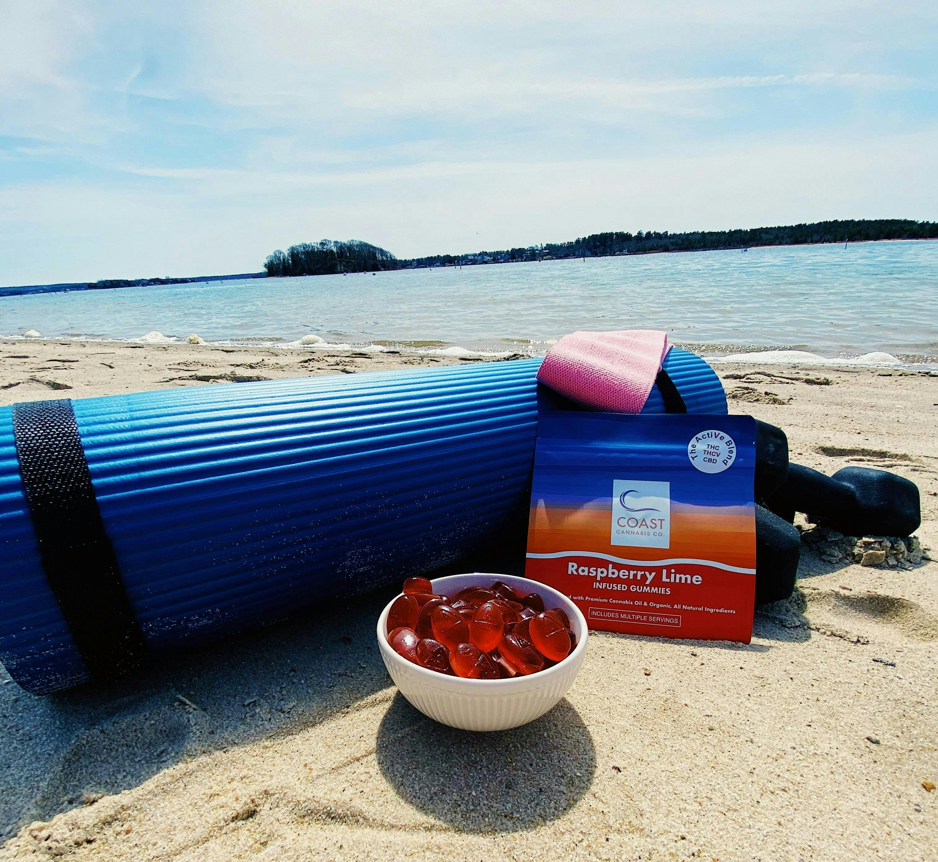 Coast Cannabis Co. | Raspberry Lime THC:THCV:CBD | Gummies by Coast Cannabis Co.