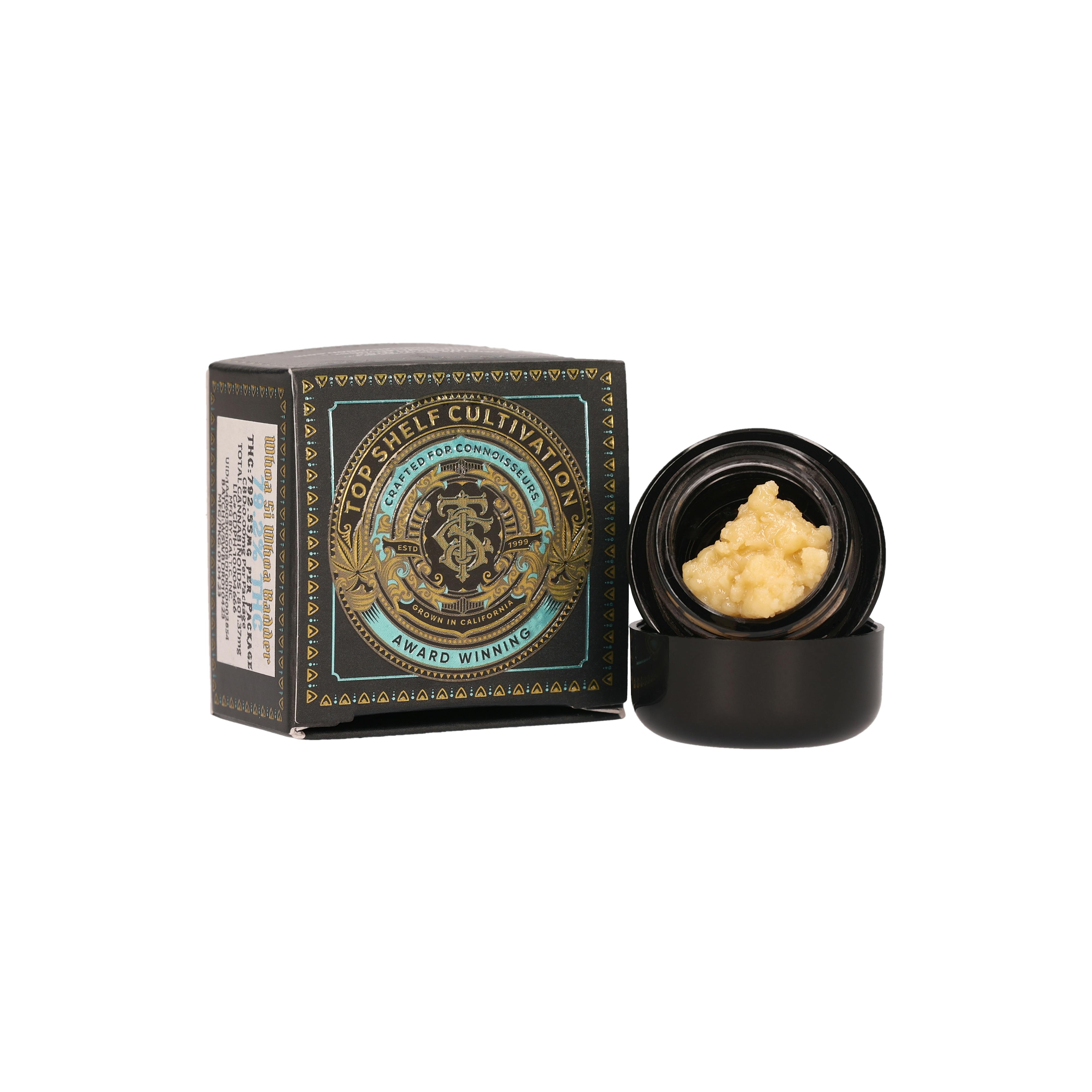 Top Shelf Cultivation Whoa Si Whoa Badder Weedmaps