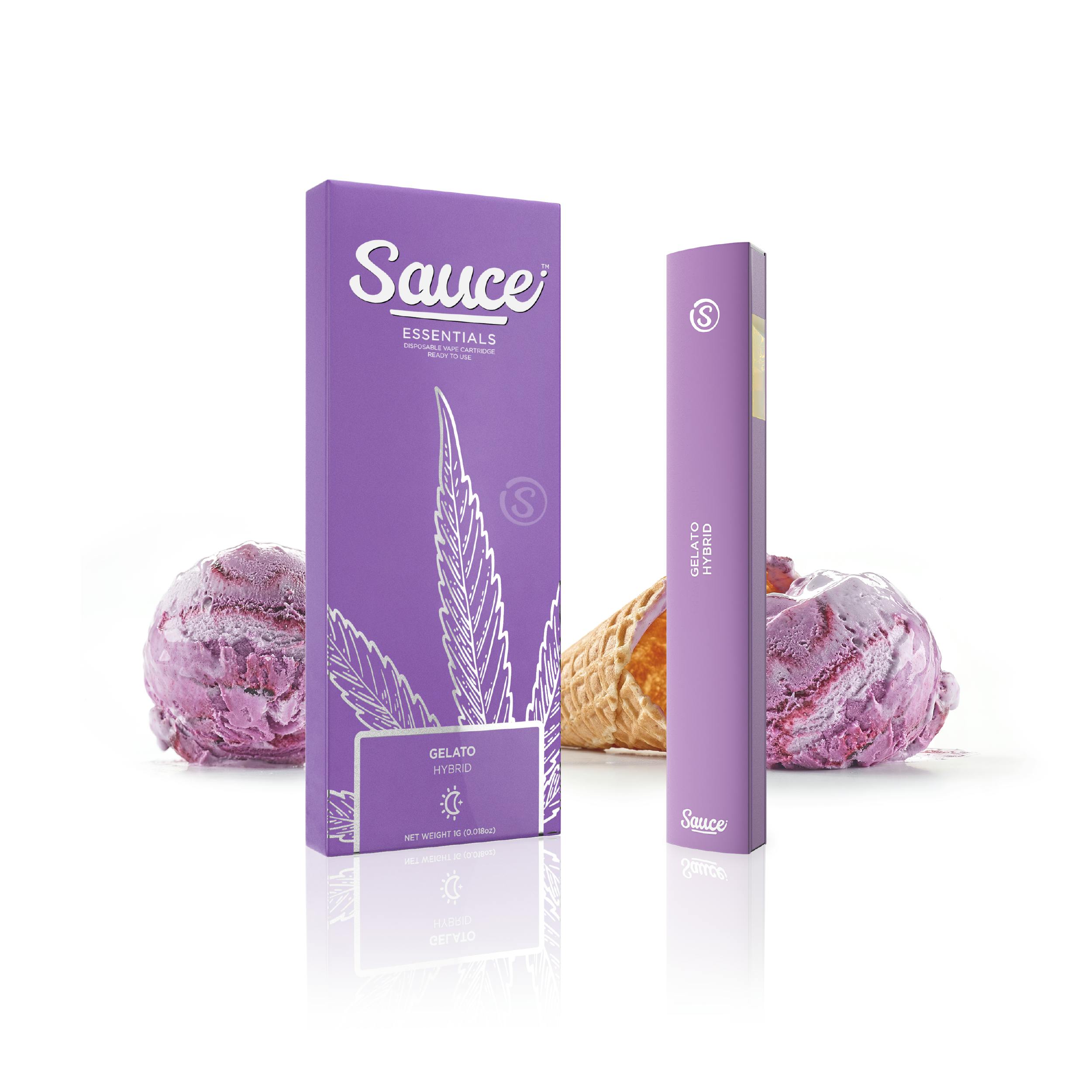 Gelato - 1G Disposable Vape (Hybrid) - Sauce Essentials
