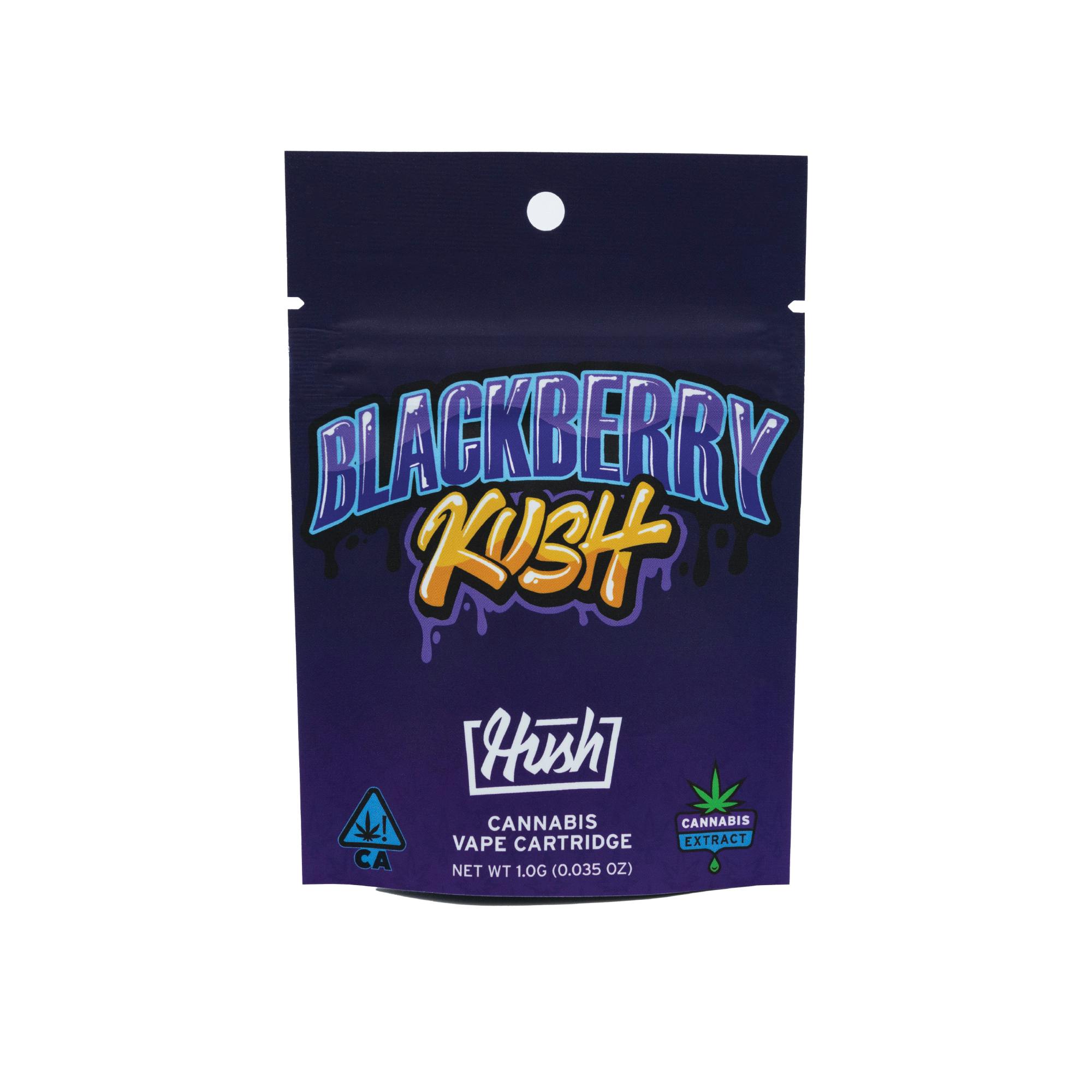 Blackberry Kush Flavored Distillate Cartridge 1g
