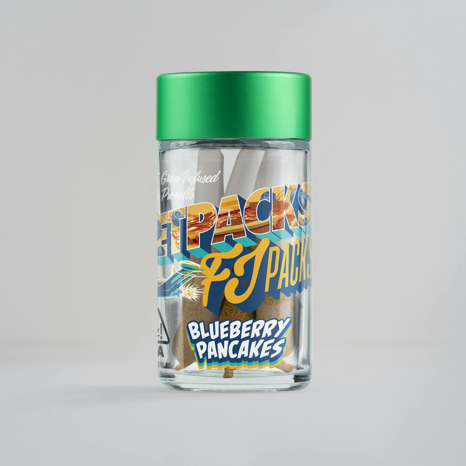 Blueberry Pancakes FJ-Packs (0.5G THCA Infused Pre-Roll 5 pack)
