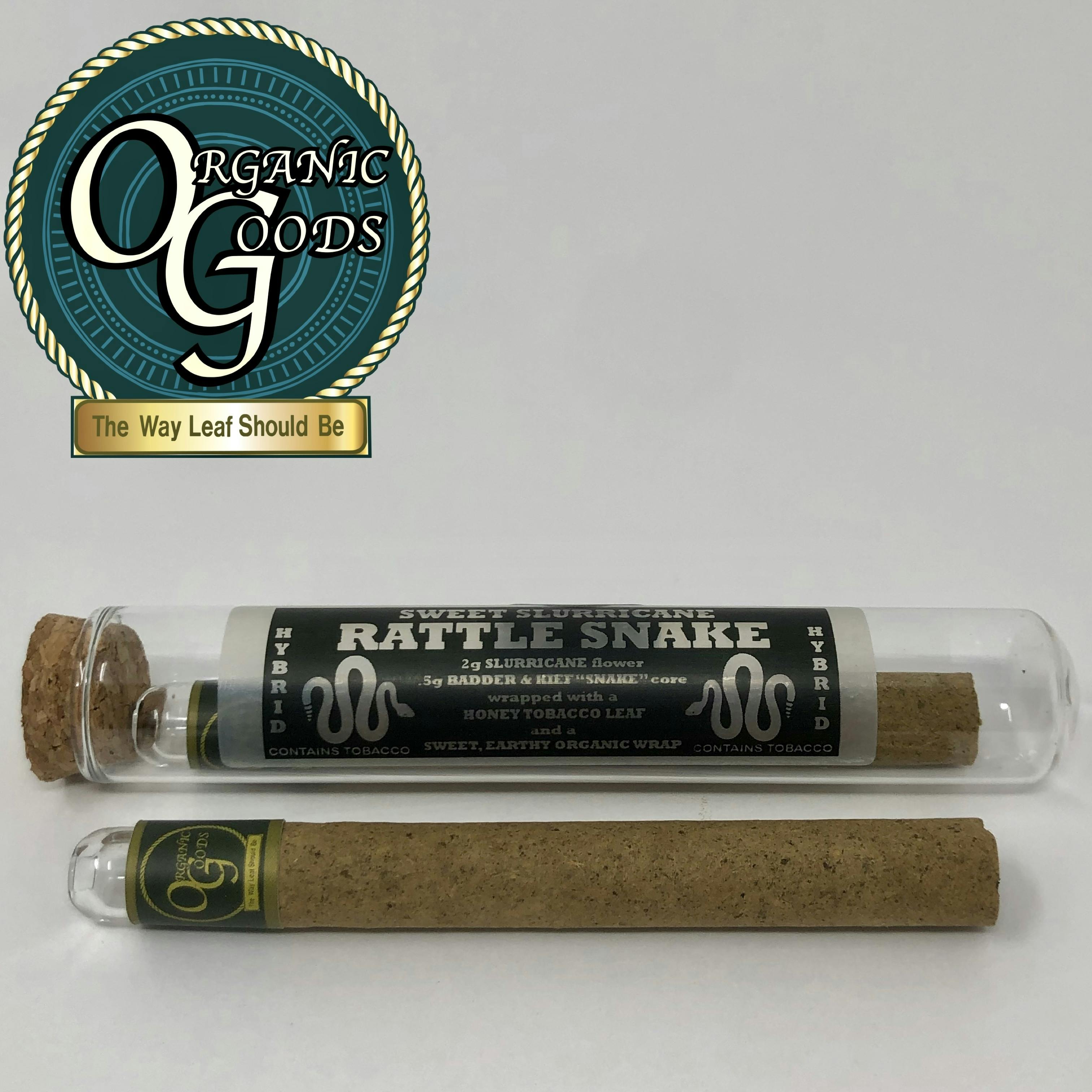 Sweet Slurricane Rattlesnake Blunt w/ a Badder & Kief Core 2.5g ...
