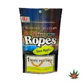 Rainbow Ropes 125mg - Sour Apple