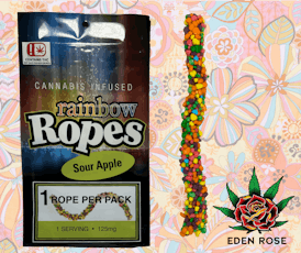 125MG Rainbow Rope - Sour Apple